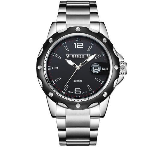 BIDEN Wrist Watch Men Business Quartz Clocks 0012