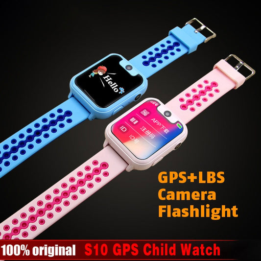 S6 GPS LBS Kids Smart Watch Waterproof Camera Sim Card Children SOS Call Location Finder Locator Tracker Baby GPS Watch